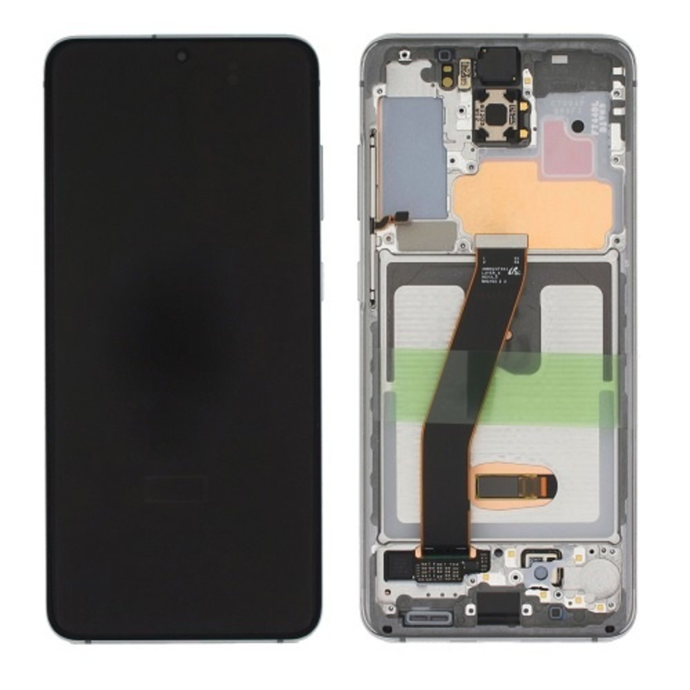 Samsung Samsung Galaxy S20 LTE/4G/5G Display Assemly - Cloud White, GH82-22123B | GH82-22131B - Service Pack Samsung Samsung Galaxy S20 LTE/4G/5G Display Assemly - Cloud White, GH82-22123B | GH82-22131B - Service Pack