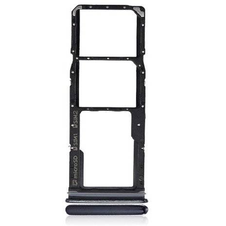 Dual Sim + SD Tray for Galaxy A9 - CAVIAR BLACK Dual Sim + SD Tray for Galaxy A9 - CAVIAR BLACK