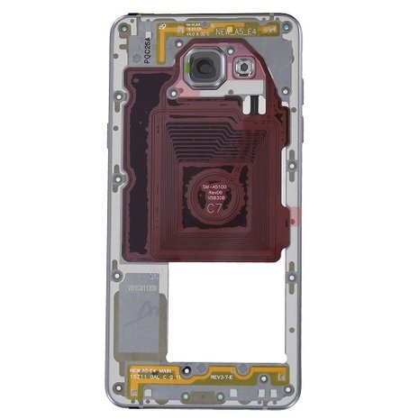 Samsung Samsung Galaxy A5 (2016) A510F - Middle Cover Assembly - Black - GH96-09392B Samsung Samsung Galaxy A5 (2016) A510F - Middle Cover Assembly - Black - GH96-09392B