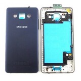 Samsung Galaxy A5 (2014) A500 Middle Cover Assembly + Battery Back Cover - Blue - GH98-35662A | GH96-08241B Samsung Galaxy A5 (2014) A500 Middle Cover Assembly + Battery Back Cover - Blue - GH98-35662A | GH96-08241B