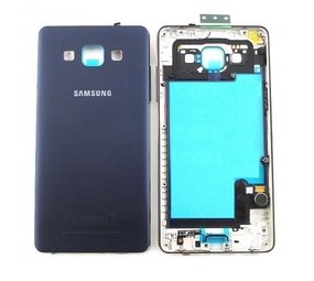 Samsung Galaxy A5 (2014) A500 Middle Cover Assembly + Battery Back Cover - Blue - GH98-35662A | GH96-08241B Samsung Galaxy A5 (2014) A500 Middle Cover Assembly + Battery Back Cover - Blue - GH98-35662A | GH96-08241B