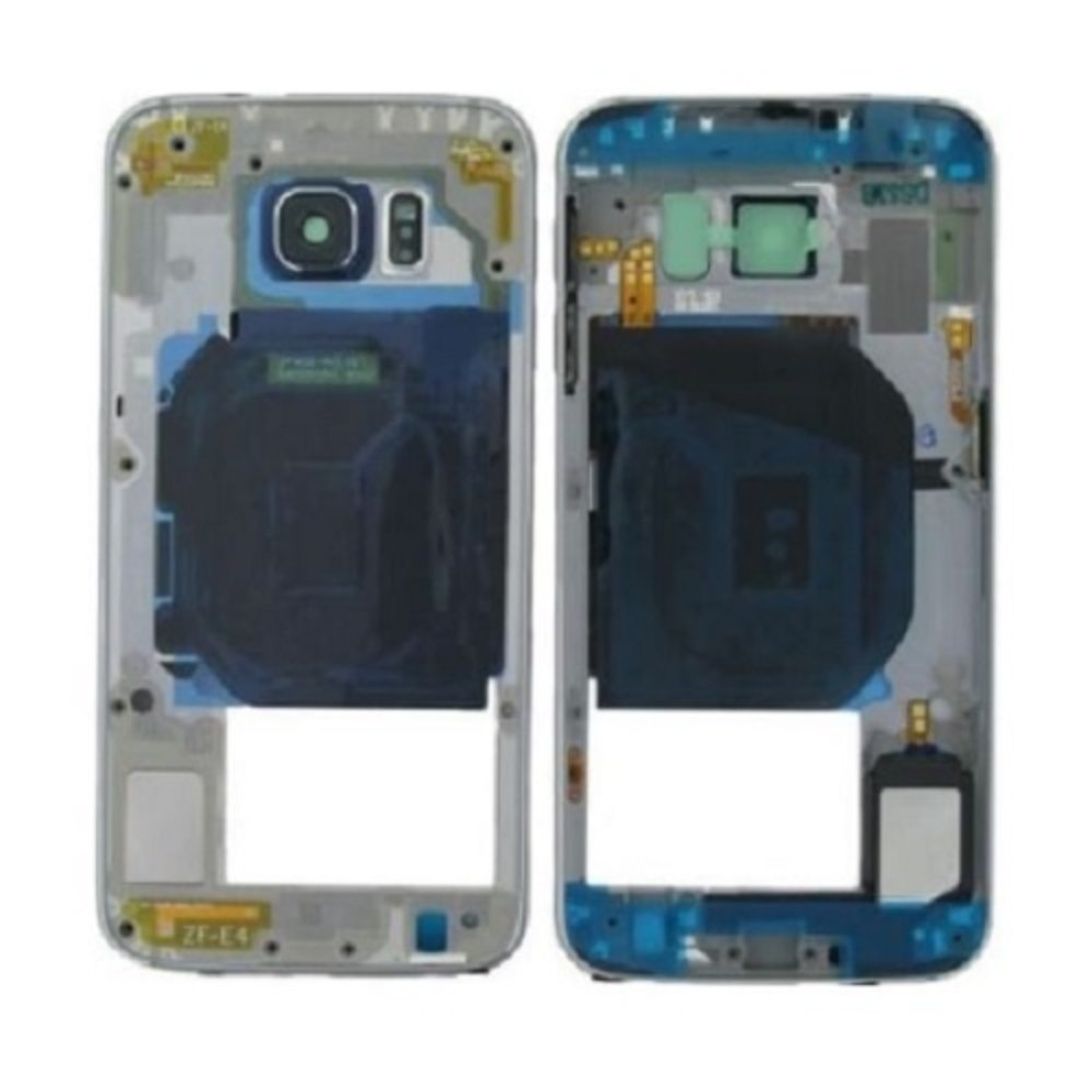 Samsung Samsung Galaxy S6 G920 Middle Frame Assembly - Topaz Blue - GH96-08583D Samsung Samsung Galaxy S6 G920 Middle Frame Assembly - Topaz Blue - GH96-08583D
