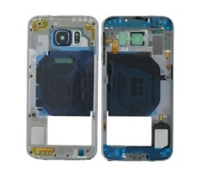Samsung Samsung Galaxy S6 G920 Middle Frame Assembly - Topaz Blue - GH96-08583D Samsung Samsung Galaxy S6 G920 Middle Frame Assembly - Topaz Blue - GH96-08583D