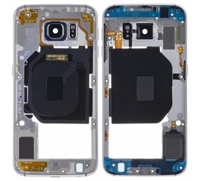 Samsung Samsung Galaxy S6 G920 Middle Frame Assembly - Black - GH96-08583A Samsung Samsung Galaxy S6 G920 Middle Frame Assembly - Black - GH96-08583A