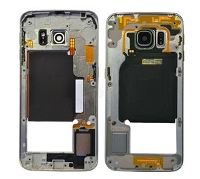 Samsung Samsung Galaxy S6 Edge G925 Middle Frame Assembly - Green Emerald - GH96-08376E Samsung Samsung Galaxy S6 Edge G925 Middle Frame Assembly - Green Emerald - GH96-08376E