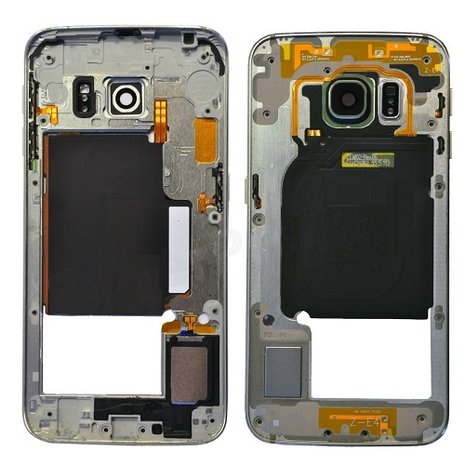 Samsung Samsung Galaxy S6 Edge G925 Middle Frame Assembly - Green Emerald - GH96-08376E Samsung Samsung Galaxy S6 Edge G925 Middle Frame Assembly - Green Emerald - GH96-08376E