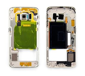 Samsung Samsung Galaxy S6 Edge G925 Middle Frame Assembly - Gold - GH96-08376C Samsung Samsung Galaxy S6 Edge G925 Middle Frame Assembly - Gold - GH96-08376C