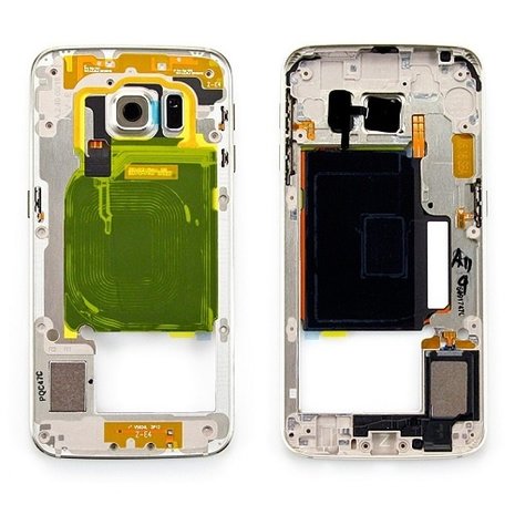 Samsung Samsung Galaxy S6 Edge G925 Middle Frame Assembly - Gold - GH96-08376C Samsung Samsung Galaxy S6 Edge G925 Middle Frame Assembly - Gold - GH96-08376C