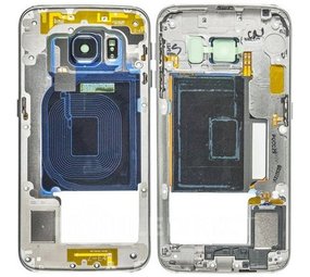 Samsung Samsung Galaxy S6 Edge G925 Middle Frame Assembly - Sapphire Black - GH96-08376A Samsung Samsung Galaxy S6 Edge G925 Middle Frame Assembly - Sapphire Black - GH96-08376A