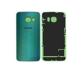 Samsung Samsung Galaxy S6 EDGE G925 Battery Back Cover - Green - GH82-09602E Samsung Samsung Galaxy S6 EDGE G925 Battery Back Cover - Green - GH82-09602E