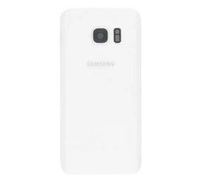 Samsung Backcover + Tape WHITE, Galaxy S7; G930F