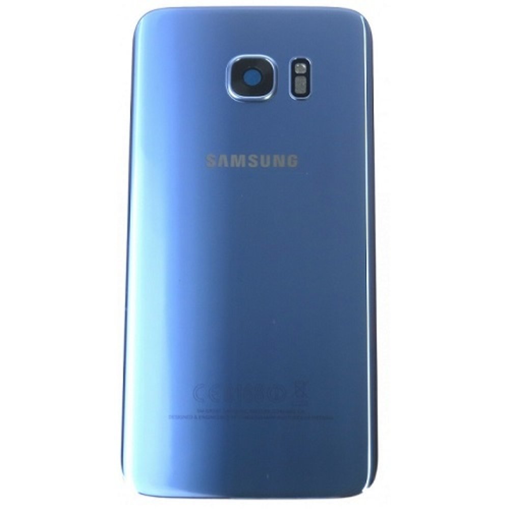 Samsung Samsung Galaxy S7 Edge G935 Rear Glass Cover - Coral Blue - GH82-11346F Samsung Samsung Galaxy S7 Edge G935 Rear Glass Cover - Coral Blue - GH82-11346F