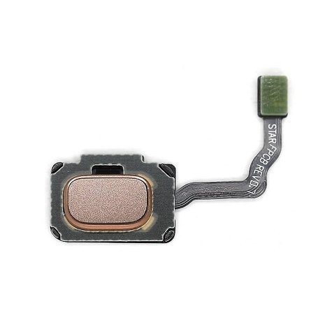 Samsung Samsung Galaxy S9 G960 | S9+ / S9 Plus G965 - Home Key / Fingerprint Sensor Flex - Sunrise Gold - GH96-11479E | GH96-11938E Samsung Samsung Galaxy S9 G960 | S9+ / S9 Plus G965 - Home Key / Fingerprint Sensor Flex - Sunrise Gold - GH96-11479E | GH96-11938E