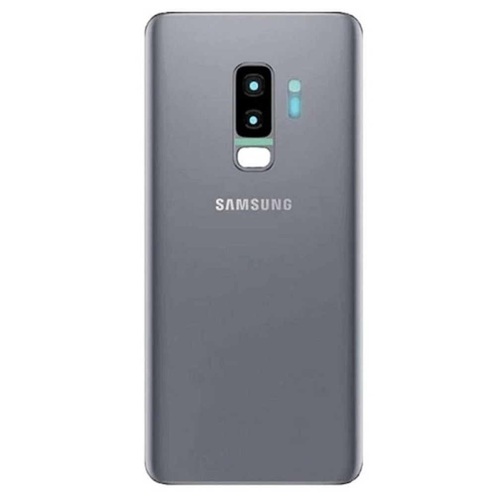 Samsung Samsung Galaxy S9+ / S9 Plus G965 - Battery Battery Cover - Titanium Gray - GH82-15652C Samsung Samsung Galaxy S9+ / S9 Plus G965 - Battery Battery Cover - Titanium Gray - GH82-15652C