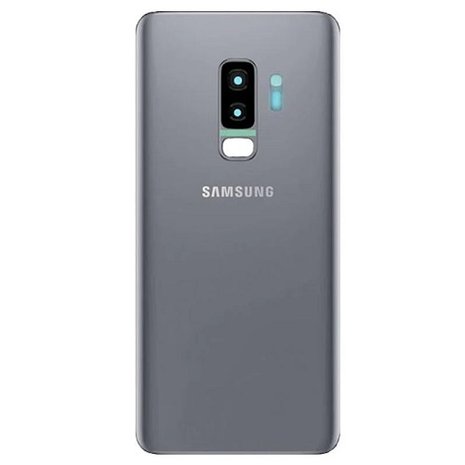 Samsung Samsung Galaxy S9+ / S9 Plus G965 - Battery Battery Cover - Titanium Gray - GH82-15652C Samsung Samsung Galaxy S9+ / S9 Plus G965 - Battery Battery Cover - Titanium Gray - GH82-15652C