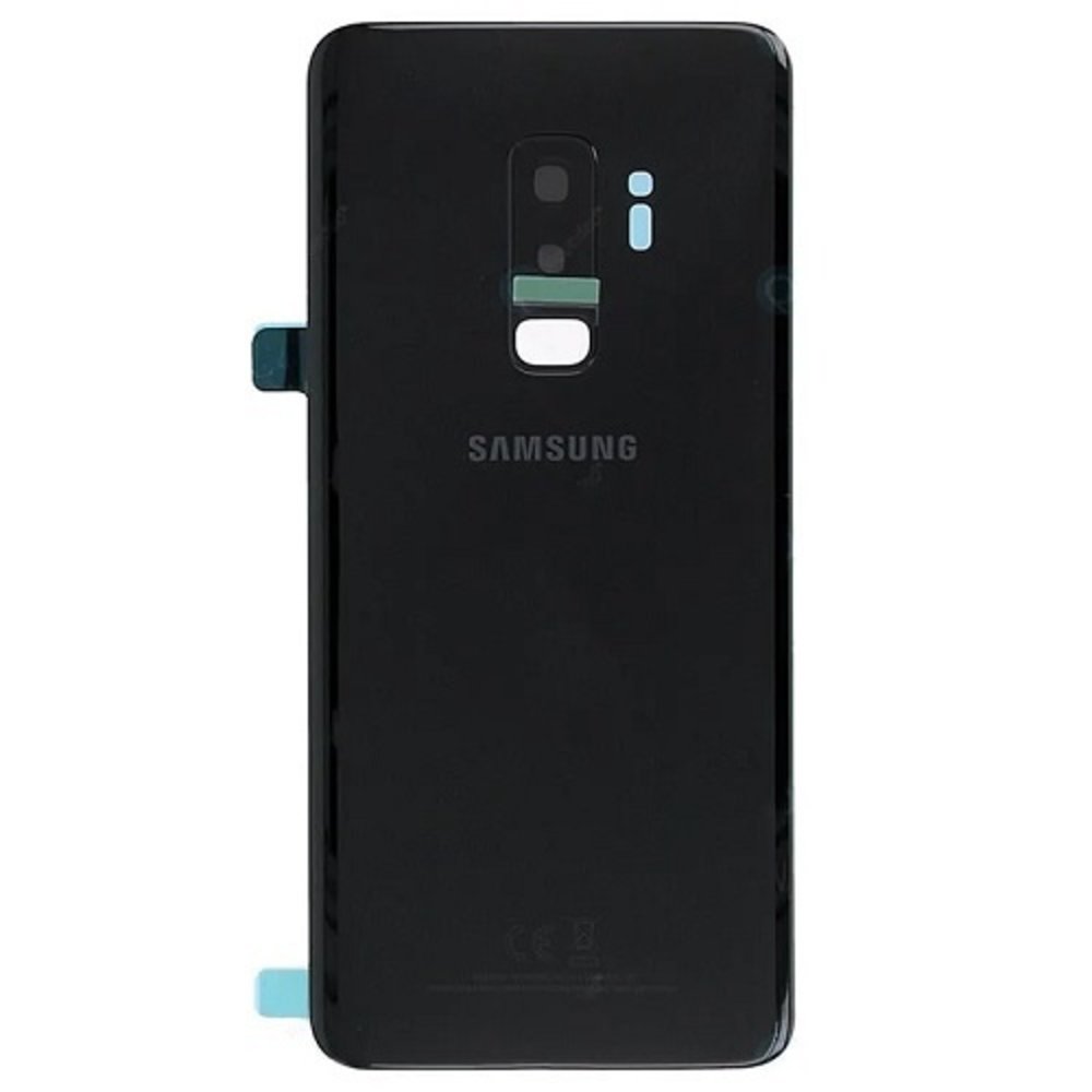 Samsung Samsung Galaxy S9+ / S9 Plus G965 - Battery Battery Cover - Midnight Black - GH82-15652A Samsung Samsung Galaxy S9+ / S9 Plus G965 - Battery Battery Cover - Midnight Black - GH82-15652A