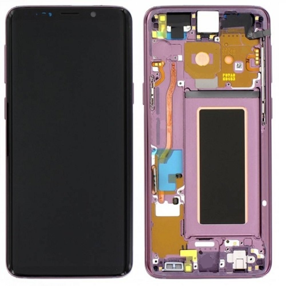 Samsung Samsung Galaxy S9 G960 Display Assembly - Lilac Purple - GH97-21697B | GH97-21696B - Service Pack Samsung Samsung Galaxy S9 G960 Display Assembly - Lilac Purple - GH97-21697B | GH97-21696B - Service Pack