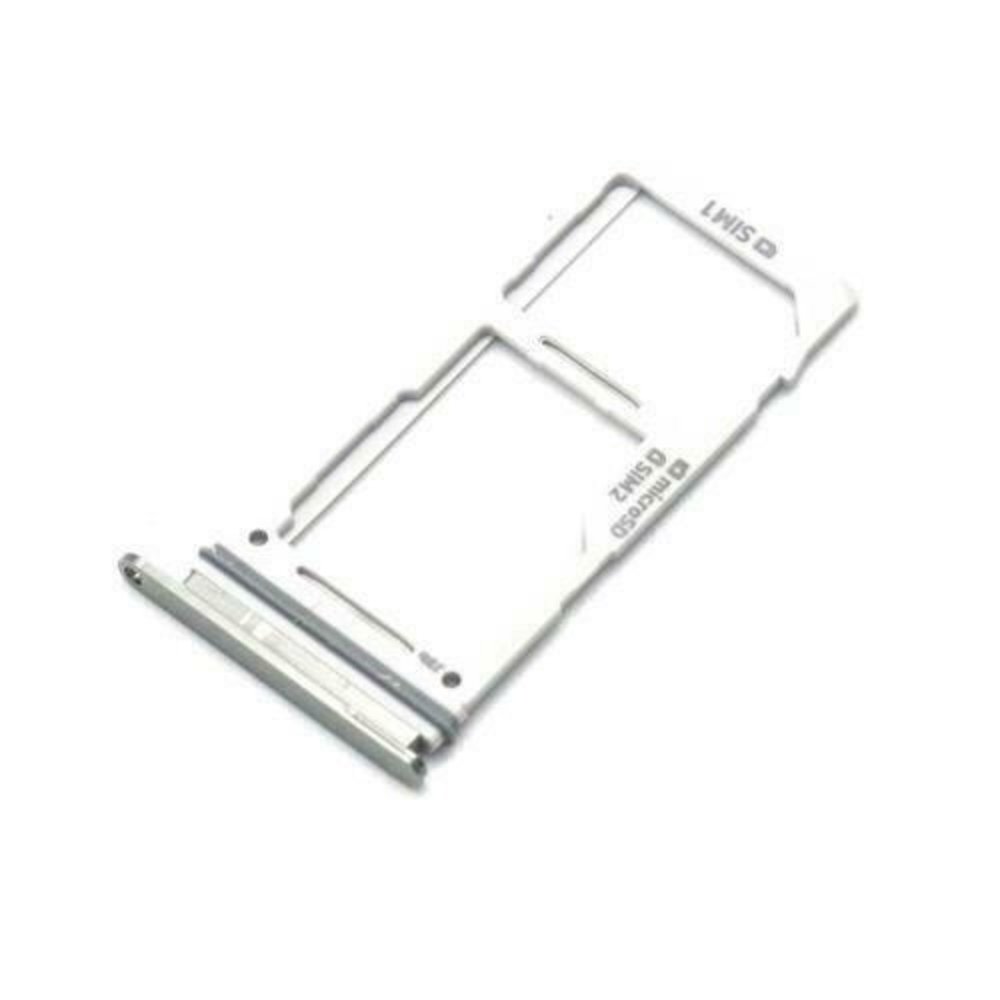 Samsung Samsung Galaxy S10 G973 SIM Card + MicroSD Tray - Prism White - GH98-43713B Samsung Samsung Galaxy S10 G973 SIM Card + MicroSD Tray - Prism White - GH98-43713B