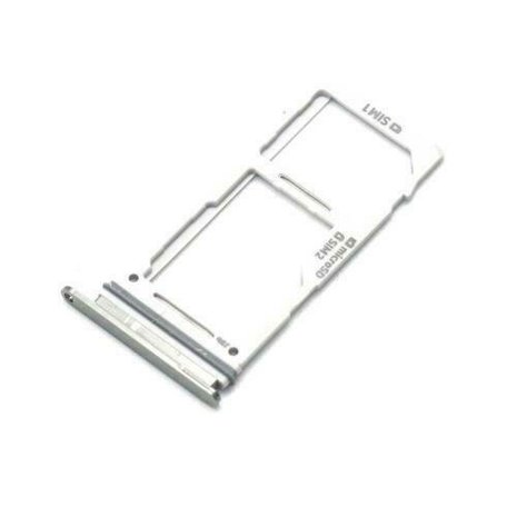 Samsung Samsung Galaxy S10 G973 SIM Card + MicroSD Tray - Prism White - GH98-43713B Samsung Samsung Galaxy S10 G973 SIM Card + MicroSD Tray - Prism White - GH98-43713B