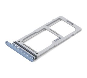Samsung Samsung Galaxy S10+ / S10 Plus G975 Sim Card Tray - Prism Blue - GH98-43724C Samsung Samsung Galaxy S10+ / S10 Plus G975 Sim Card Tray - Prism Blue - GH98-43724C
