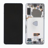 Samsung Samsung Galaxy S21+ / S21 Plus 5G G996 Display Assembly - Phantom Silver - Service Pack | GH82-24553C;GH82-24554C Samsung Samsung Galaxy S21+ / S21 Plus 5G G996 Display Assembly - Phantom Silver - Service Pack | GH82-24553C;GH82-24554C