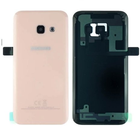 Samsung Samsung Galaxy A3 (2017) A320 Battery Cover - Pink - GH82-13636D Samsung Samsung Galaxy A3 (2017) A320 Battery Cover - Pink - GH82-13636D