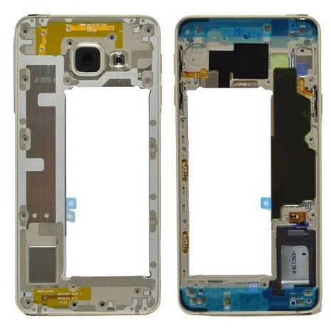 Samsung Samsung Galaxy A3 SM-A310 (2016) - Middle Frame Gold - GH97-18074A Samsung Samsung Galaxy A3 SM-A310 (2016) - Middle Frame Gold - GH97-18074A