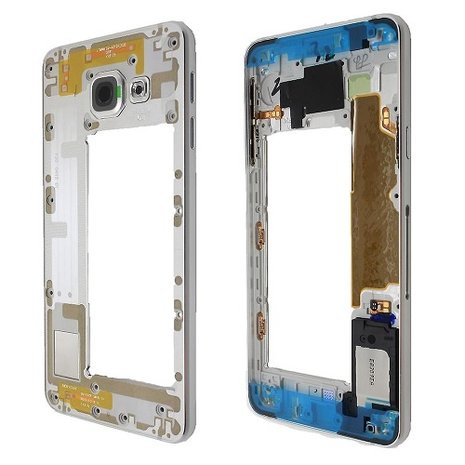 Samsung Samsung Galaxy A3 SM-A310 (2016) - Middle Frame White - GH97-18074C Samsung Samsung Galaxy A3 SM-A310 (2016) - Middle Frame White - GH97-18074C