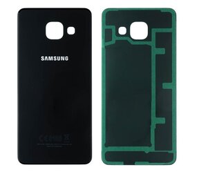 Samsung Samsung Galaxy A3 SM-A310 (2016) - Battery Back Cover - Black - GH82-11093B Samsung Samsung Galaxy A3 SM-A310 (2016) - Battery Back Cover - Black - GH82-11093B