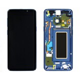 Apple Samsung Galaxy S9 G960 Display Assembly - Coral Blue - GH97-21696A | GH97-21697A - Service Pack Apple Samsung Galaxy S9 G960 Display Assembly - Coral Blue - GH97-21696A | GH97-21697A - Service Pack
