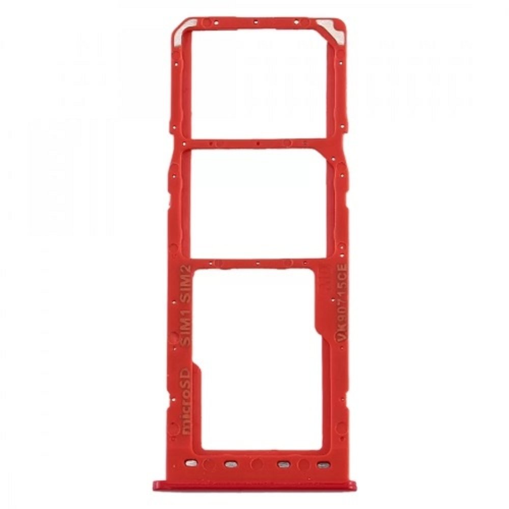 Samsung Sim + SD Tray for Galaxy A10 - RED Samsung Sim + SD Tray for Galaxy A10 - RED