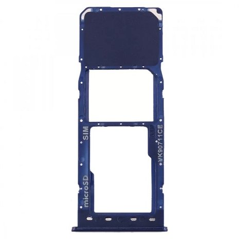 Samsung Sim + SD Tray for Galaxy A10 - BLUE Samsung Sim + SD Tray for Galaxy A10 - BLUE