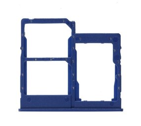 Samsung Sim + SD Tray for Galaxy A20e - BLUE Samsung Sim + SD Tray for Galaxy A20e - BLUE