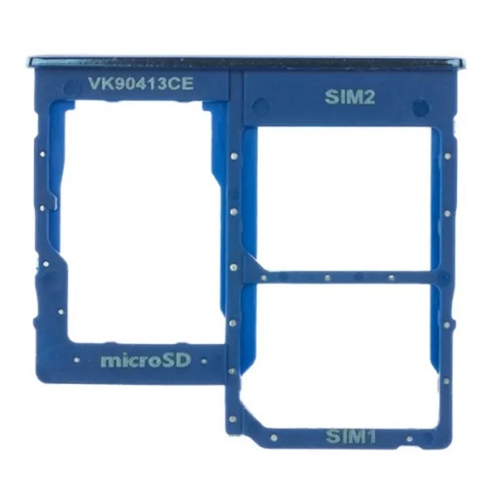 Samsung Sim + SD Tray for Galaxy A40 - BLUE Samsung Sim + SD Tray for Galaxy A40 - BLUE