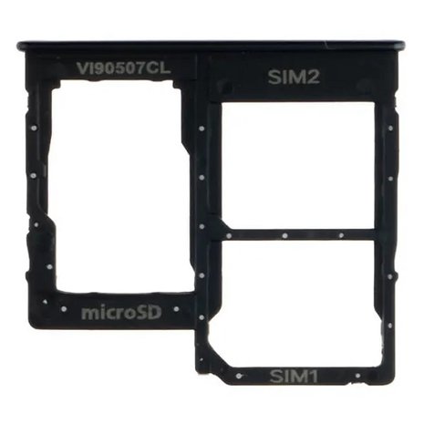 Samsung Sim + SD Tray for Galaxy A40 - BLACK Samsung Sim + SD Tray for Galaxy A40 - BLACK