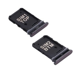 Samsung Sim + SD Tray for Galaxy A80 - PHANTOM BLACK Samsung Sim + SD Tray for Galaxy A80 - PHANTOM BLACK