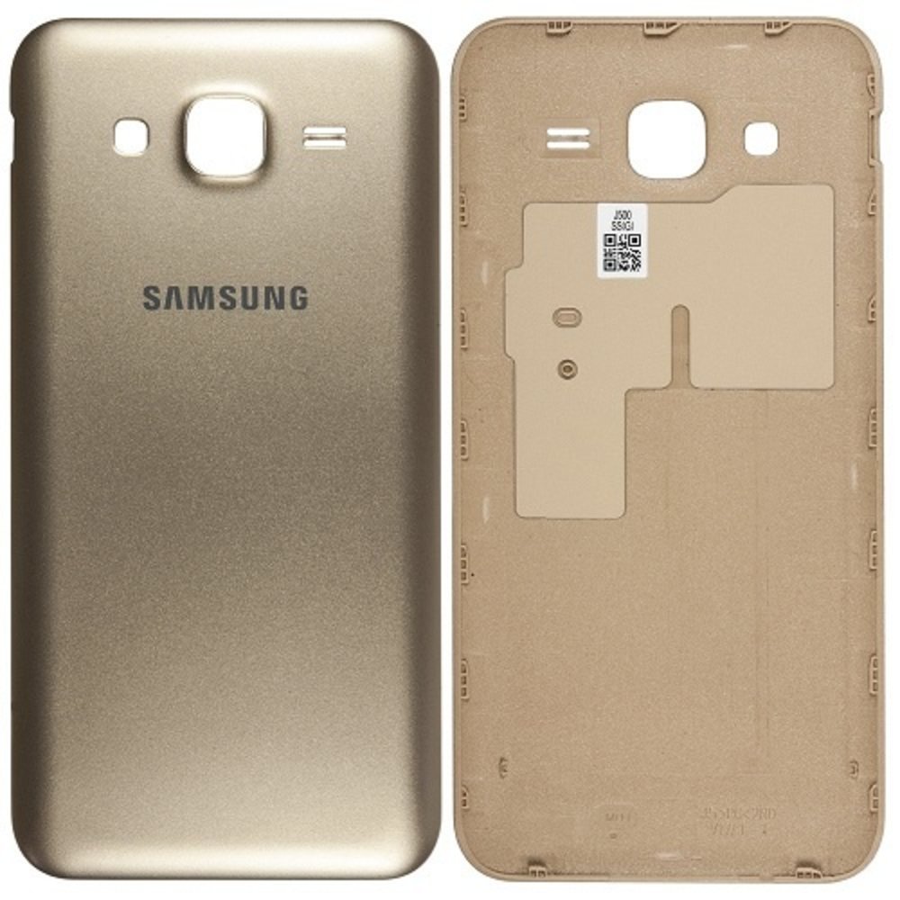 Samsung Samsung Galaxy J5 (2015) J500 Battery Back Cover - Gold - GH98-37588B Samsung Samsung Galaxy J5 (2015) J500 Battery Back Cover - Gold - GH98-37588B