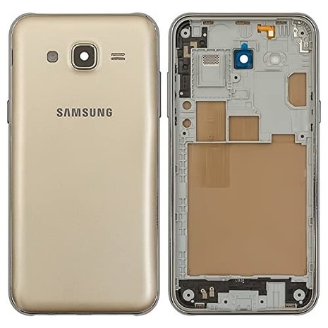 Samsung Samsung Galaxy J5 Back Housing incl. Small Parts - Gold - Refurbished Samsung Samsung Galaxy J5 Back Housing incl. Small Parts - Gold - Refurbished