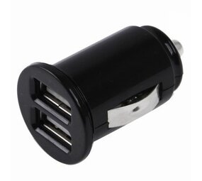 Dubbel USB autolader Dubbel USB autolader