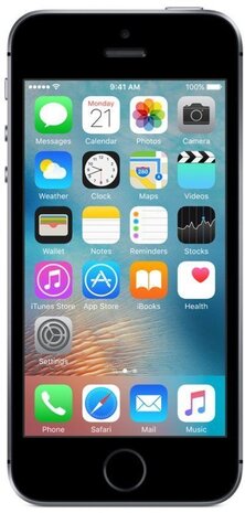 Apple iPhone SE 64GB Zwart Apple iPhone SE 64GB Zwart