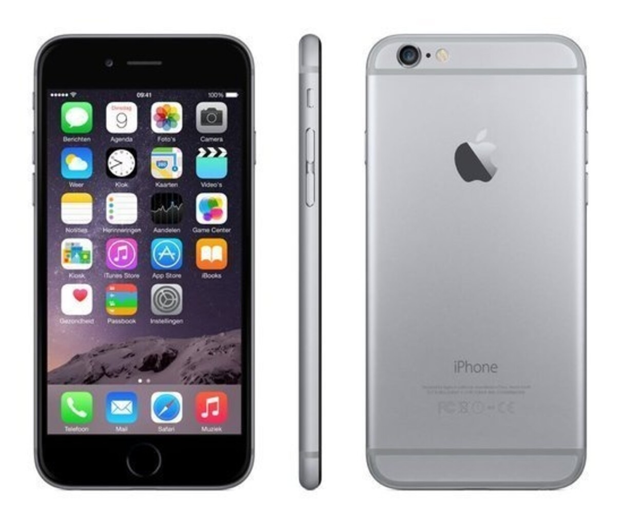 Apple iPhone 6 16GB Zwart  (No Touch ID) Apple iPhone 6 16GB Zwart  (No Touch ID)