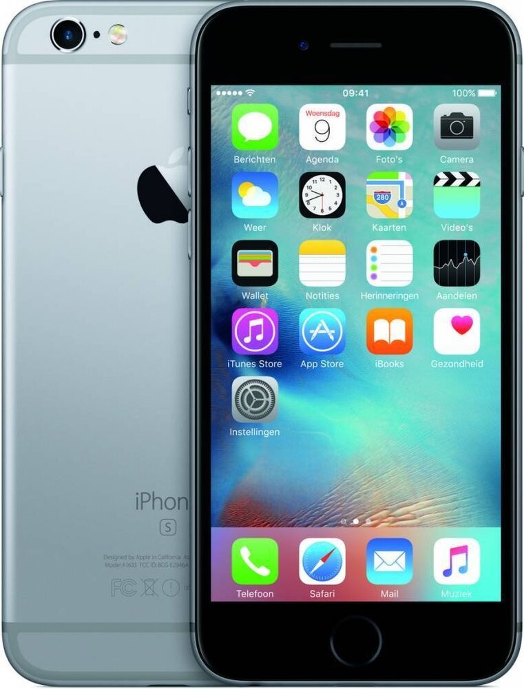 Apple iPhone 6S 64GB Zwart (No Touch ID)