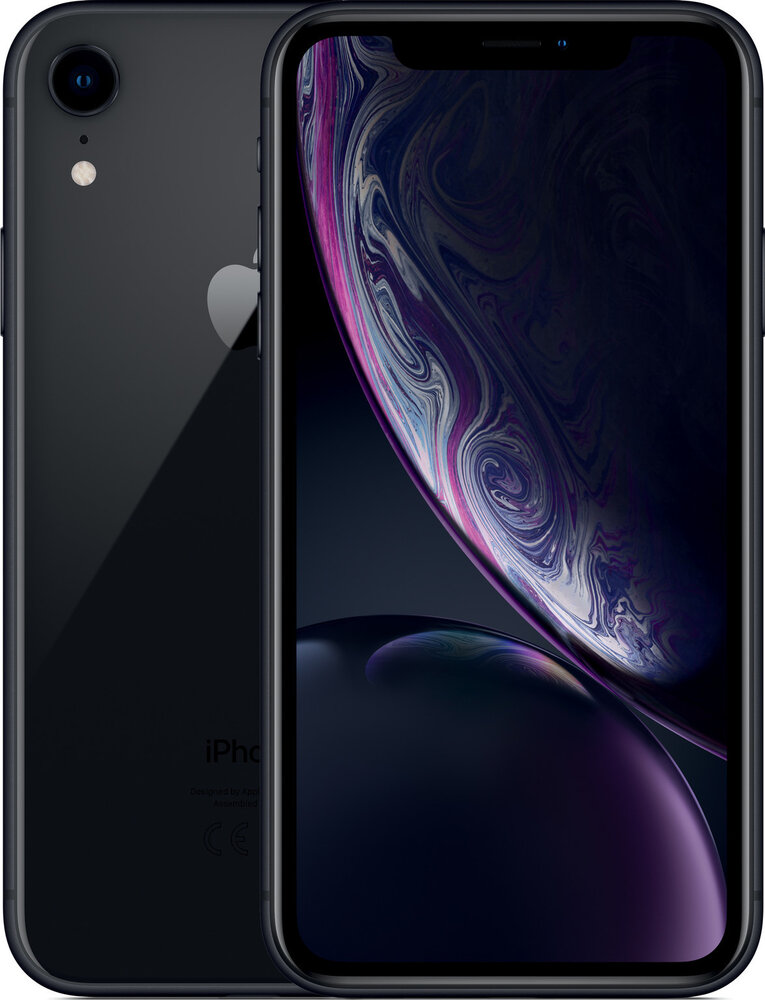 Apple iPhone XR 256GB Zwart (No Face ID) Apple iPhone XR 256GB Zwart (No Face ID)