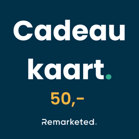 Cadeau Kaart Remarketed 50 euro