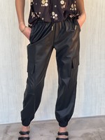 Neo Noir Carlotta Faux Pants - Black