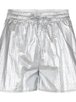 Co'Couture Metal Shorts - Silver