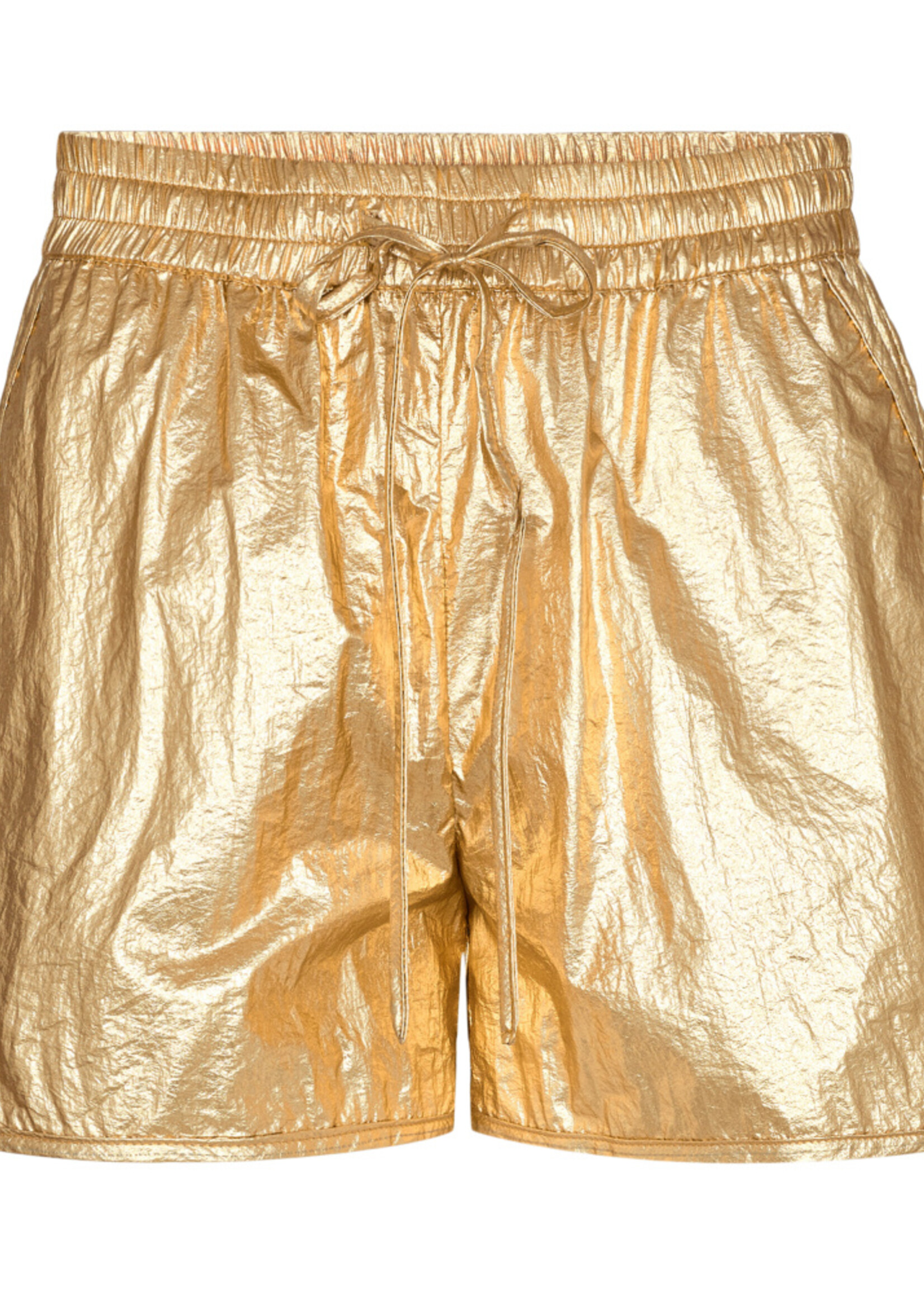 Co'Couture Metal Shorts - Gold