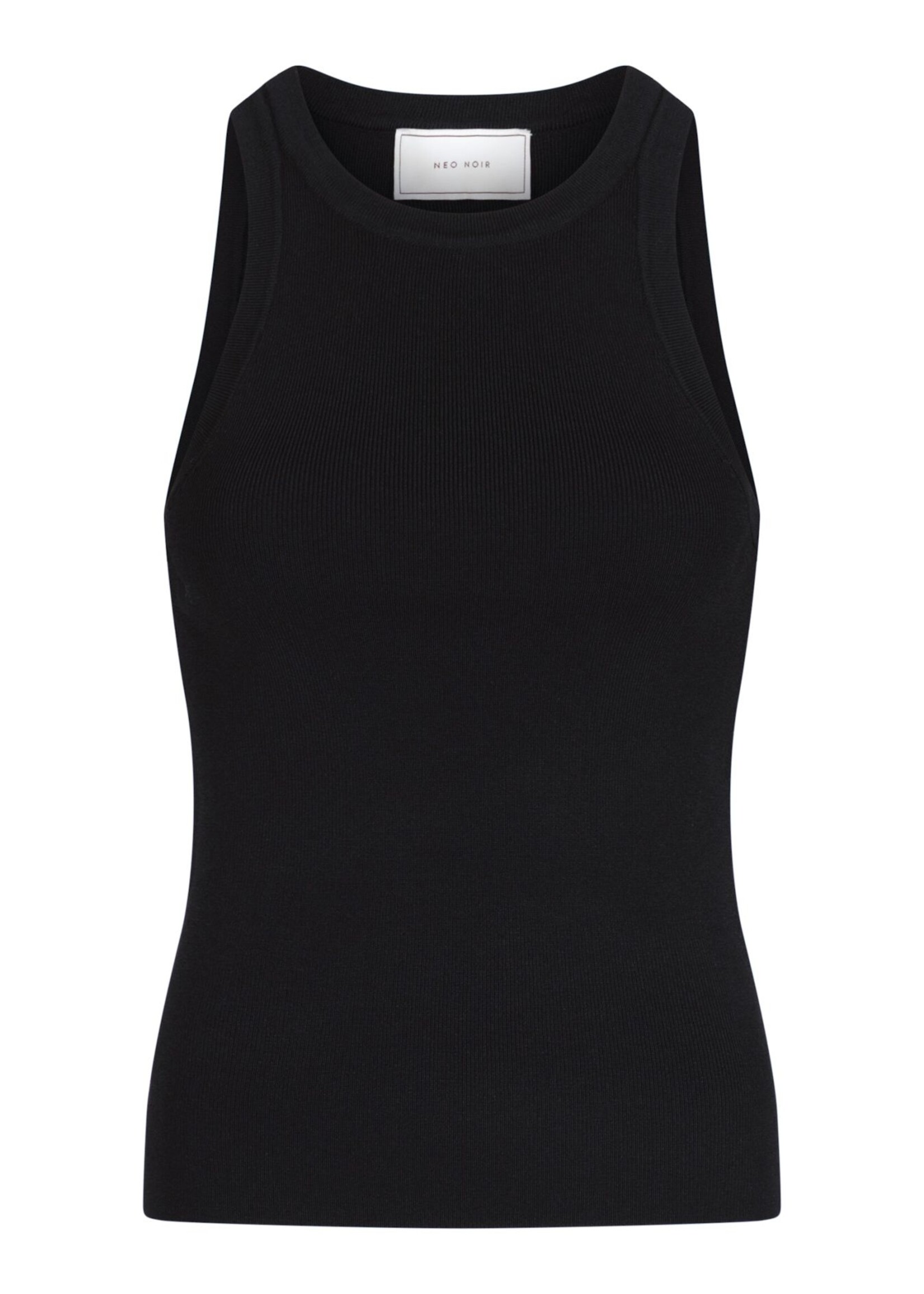 Neo Noir Willy Knitted Top - Black