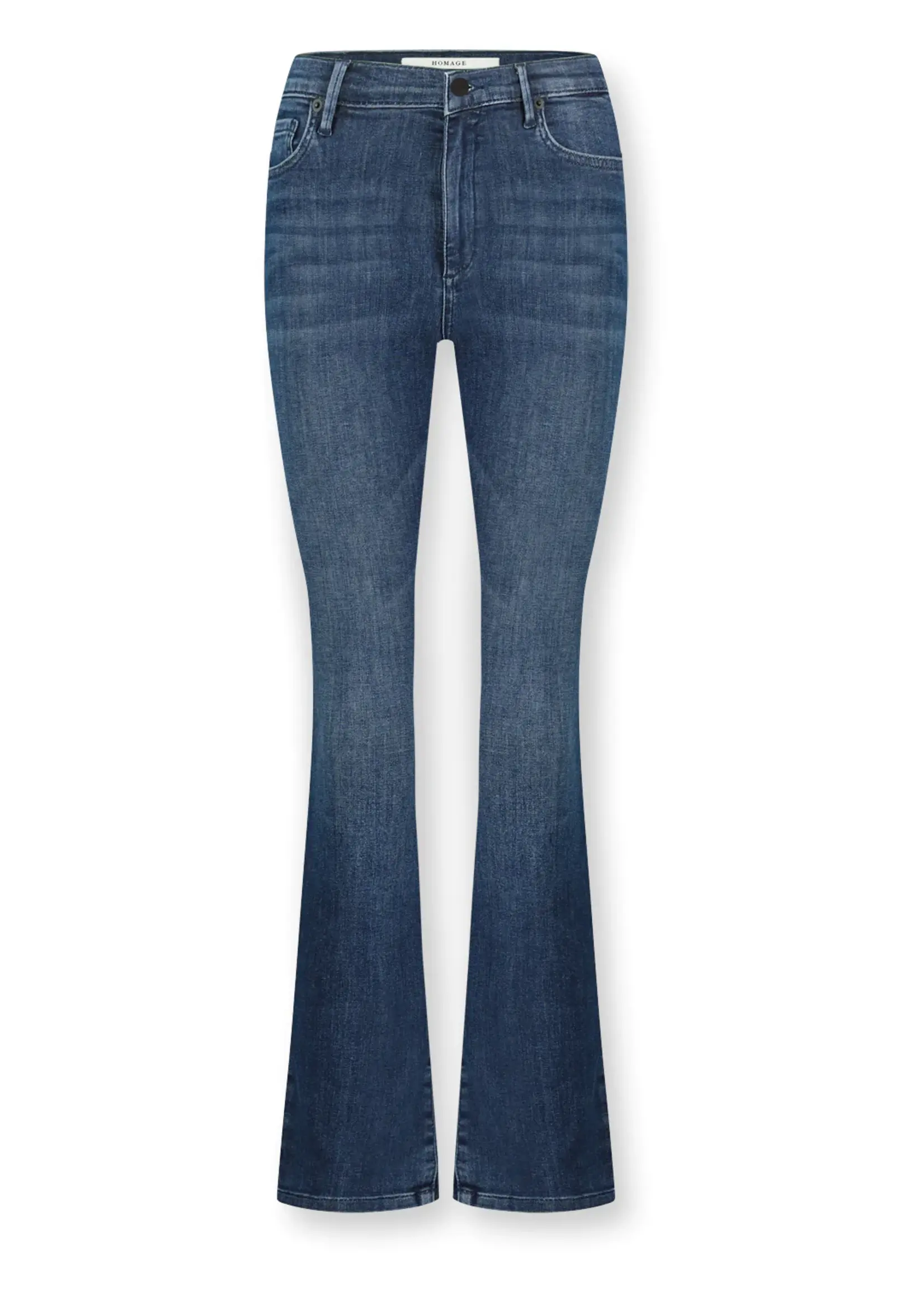 HOMAGE Jane - Flared Jeans - Used Blue