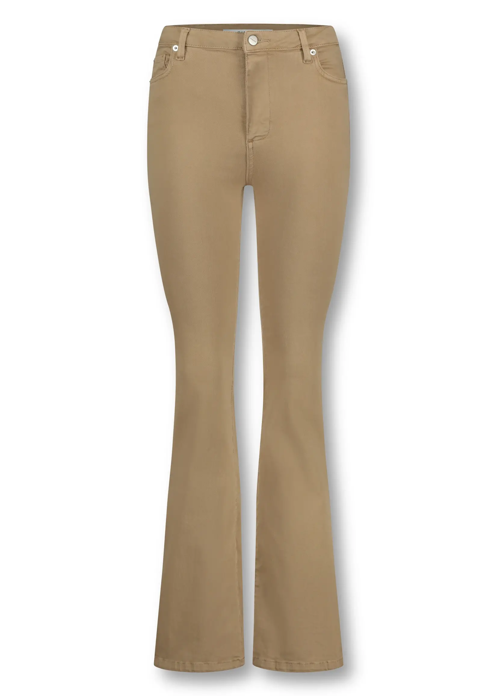 HOMAGE Jane - Colored Flared Jeans - Warm Beige
